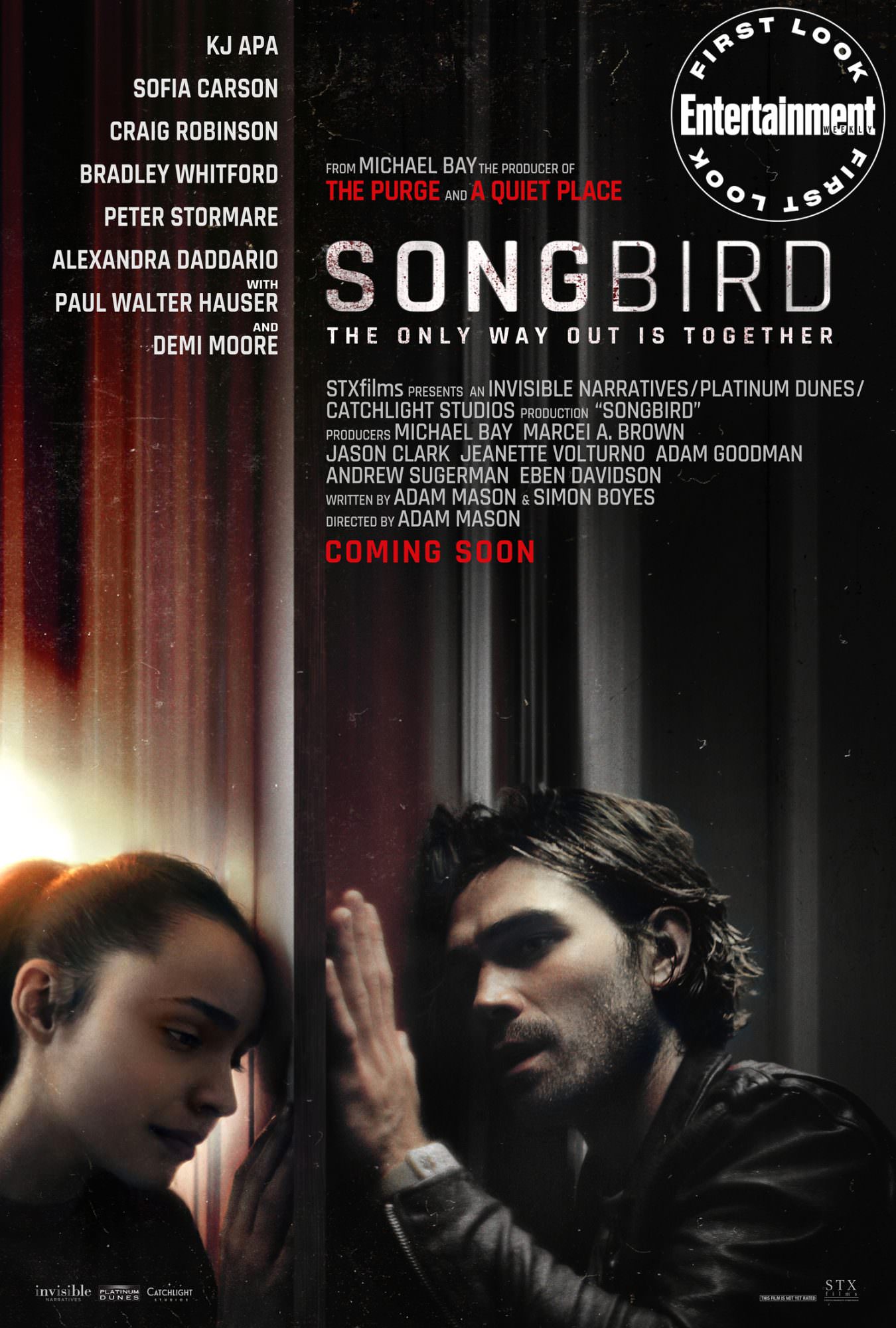 پوستر فیلم جدید Michael Bay به نام Songbird