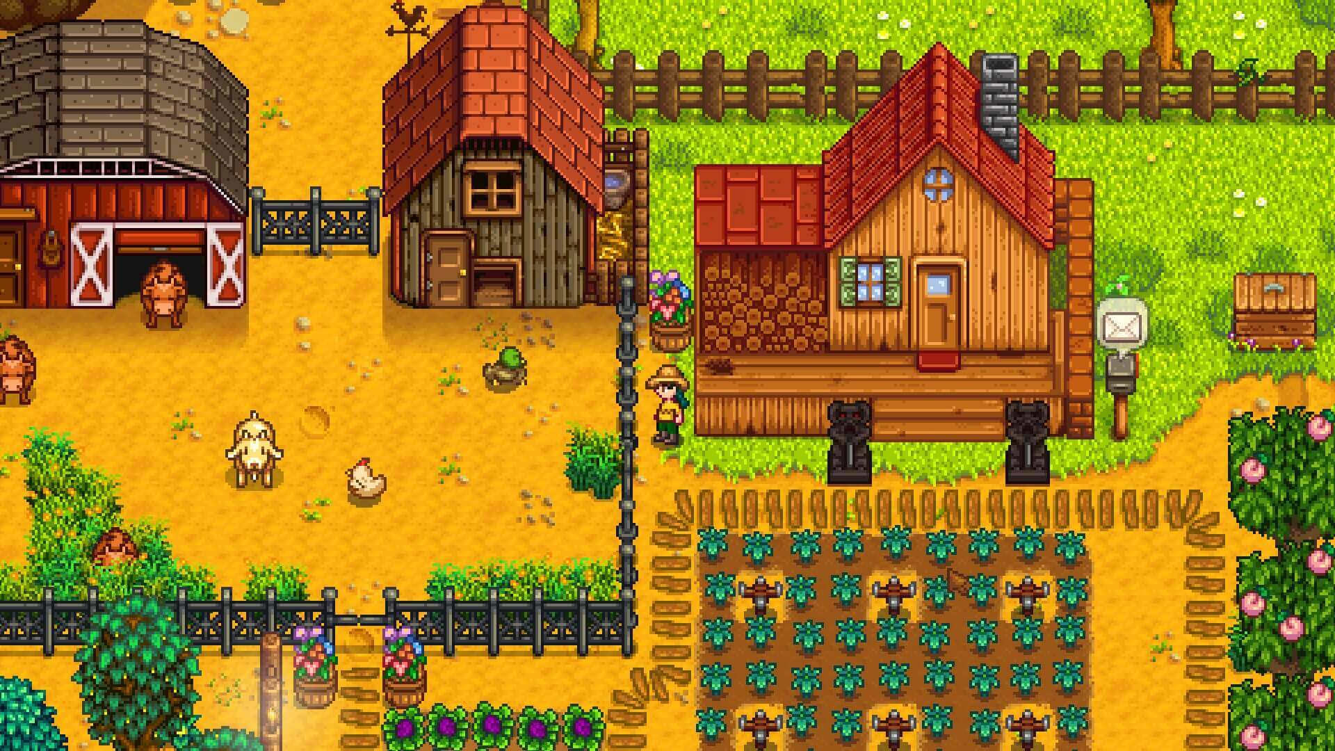 مزرعه داری در بازی Stardew Valley