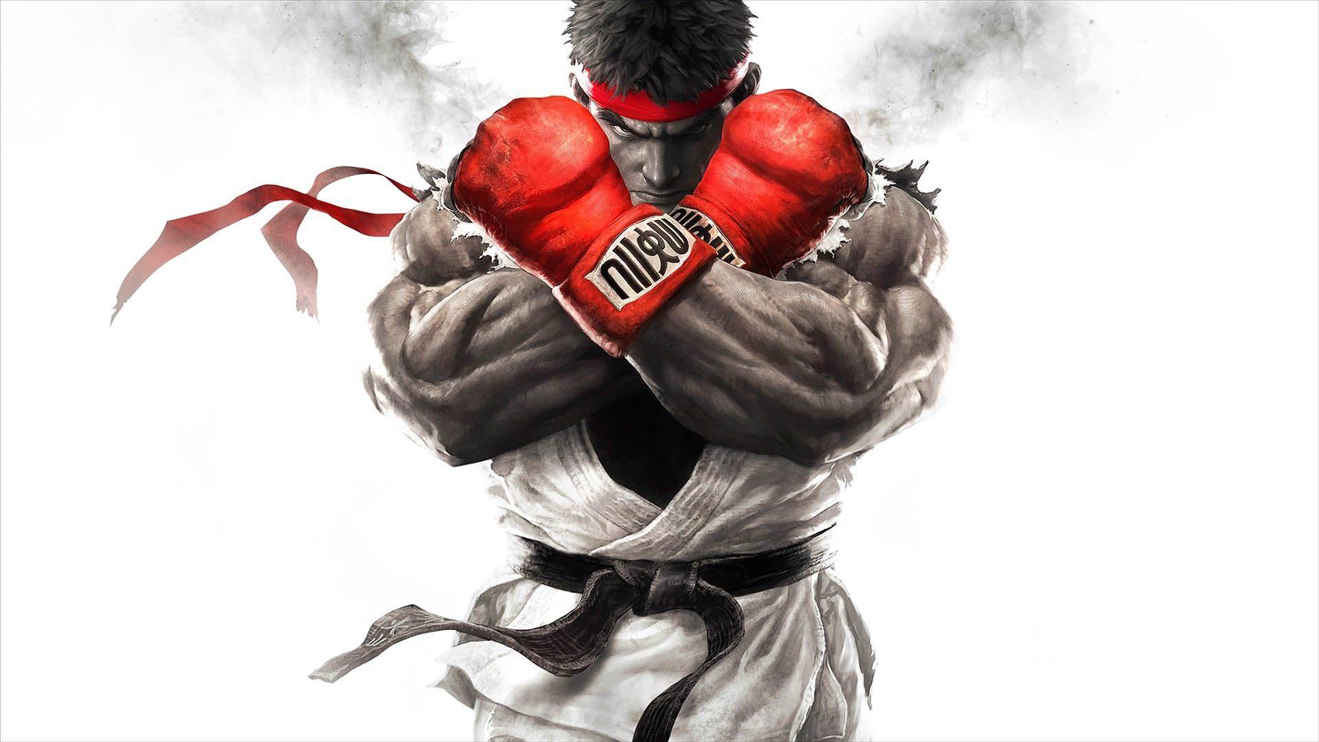 ریو عصبانی در بازی Street Fighter V