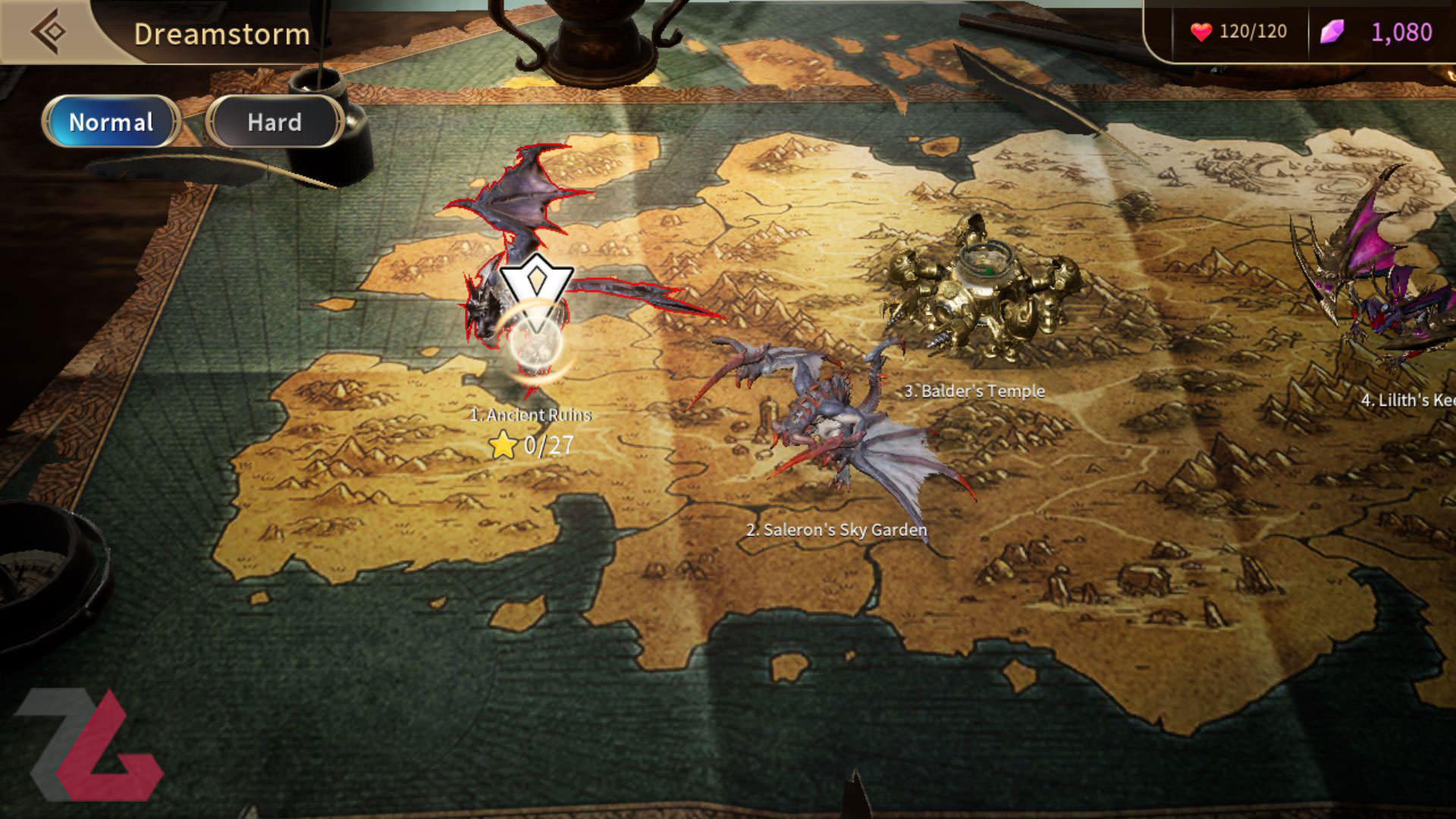 نقشه مبارزه بازی TERA: Endless War