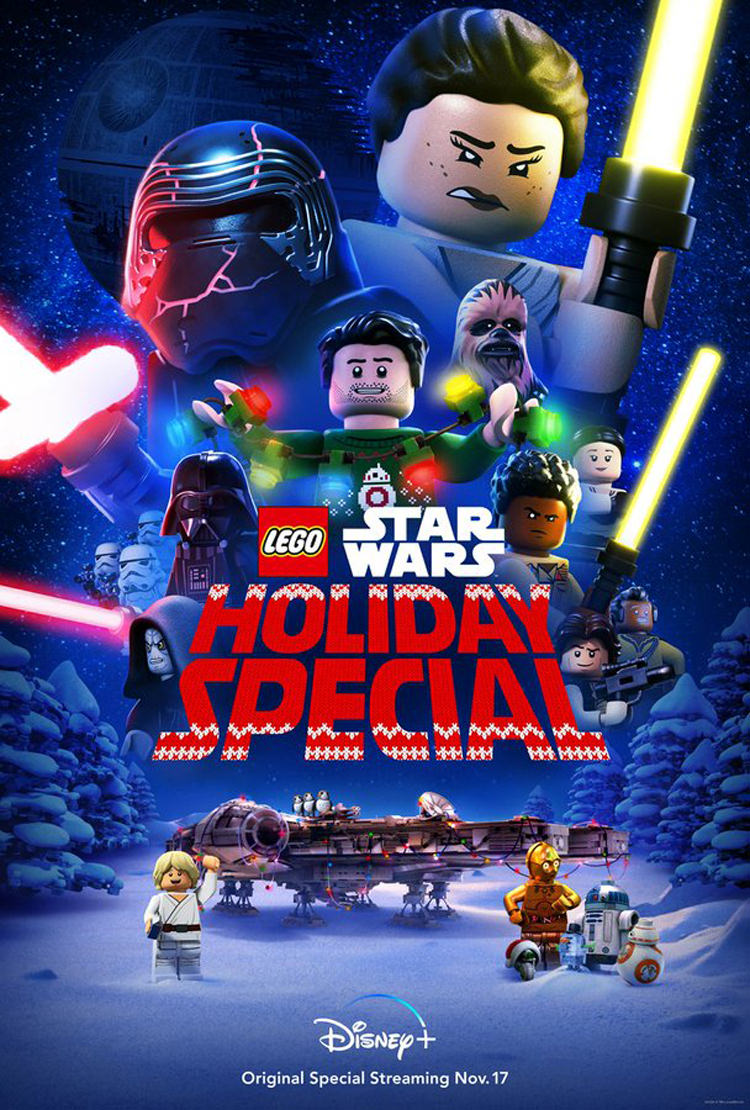پوستر انیمیشن The LEGO Star Wars Holiday Special شبکه دیزنی پلاس