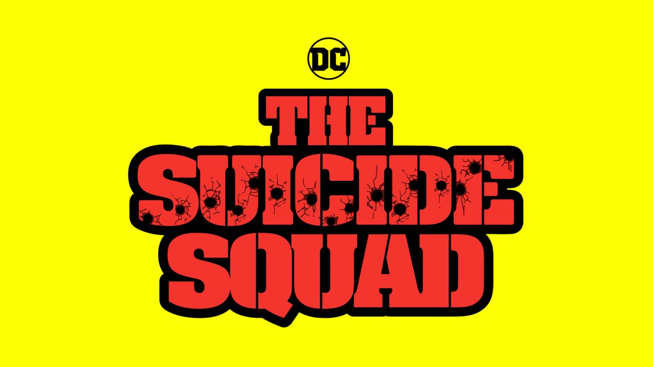 لوگو قرمز، زرد و سیاه فیلم The Suicide Squad جیمز گان با بازی مارگو رابی، یکی از بهترین فیلم های ۲۰۲۱