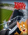 تام و جری در ورزشگاه دوبلین در فیلم Tom and Jerry