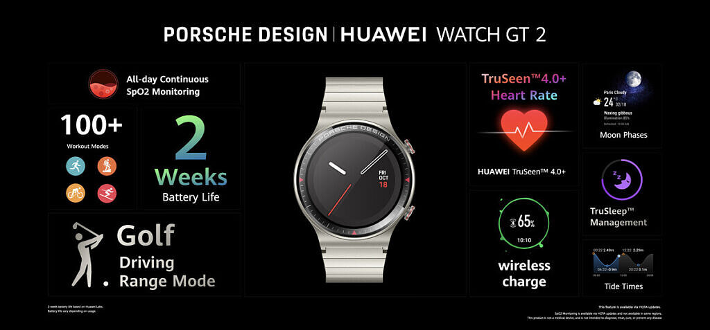 ساعت هوشمند پورشه دیزاین Watch GT2