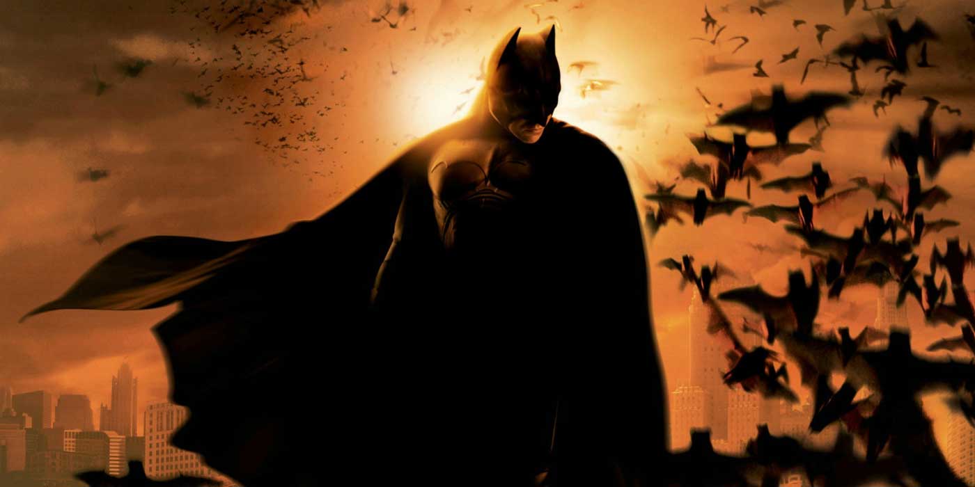 فیلم Batman Begins نولان با نمایش بتمن و خفاش ها مقابل نور آفتاب