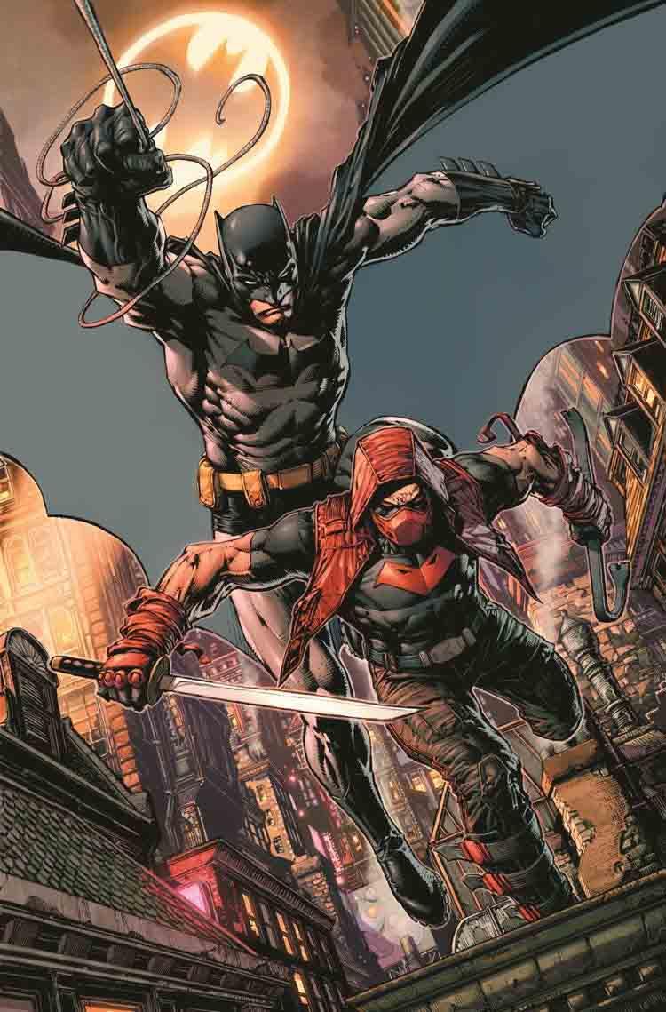 بتمن به همراه رد هود در سری کتاب کمیک Batman: Urban Legends 