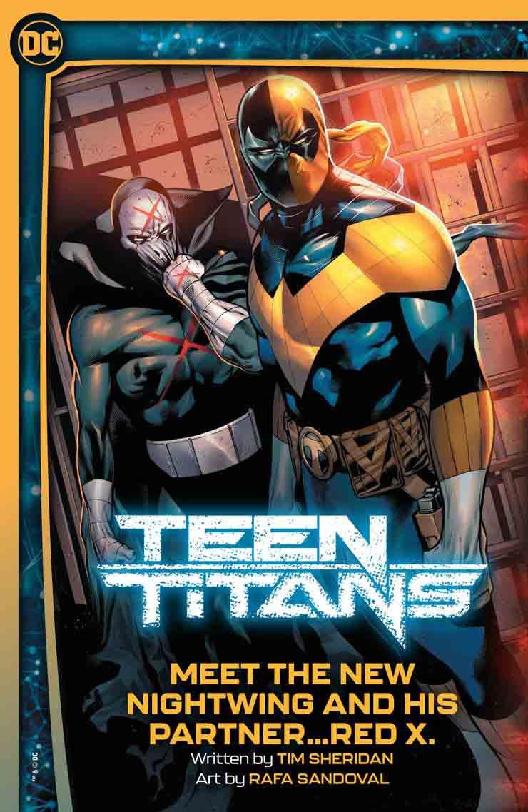 تصویر تبلیغاتی قسمت اول سری کتاب کمیک Future State: Teen Titans