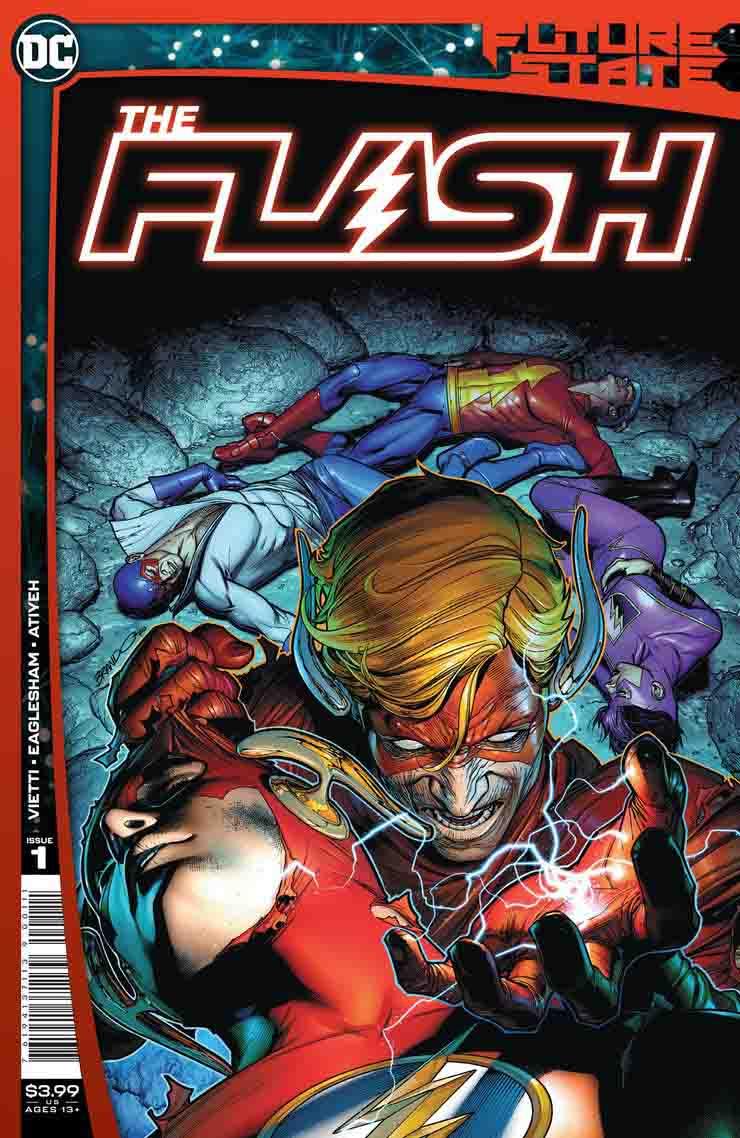 تصویر جلد قسمت اول سری کتاب کمیک Future State: The Flash
