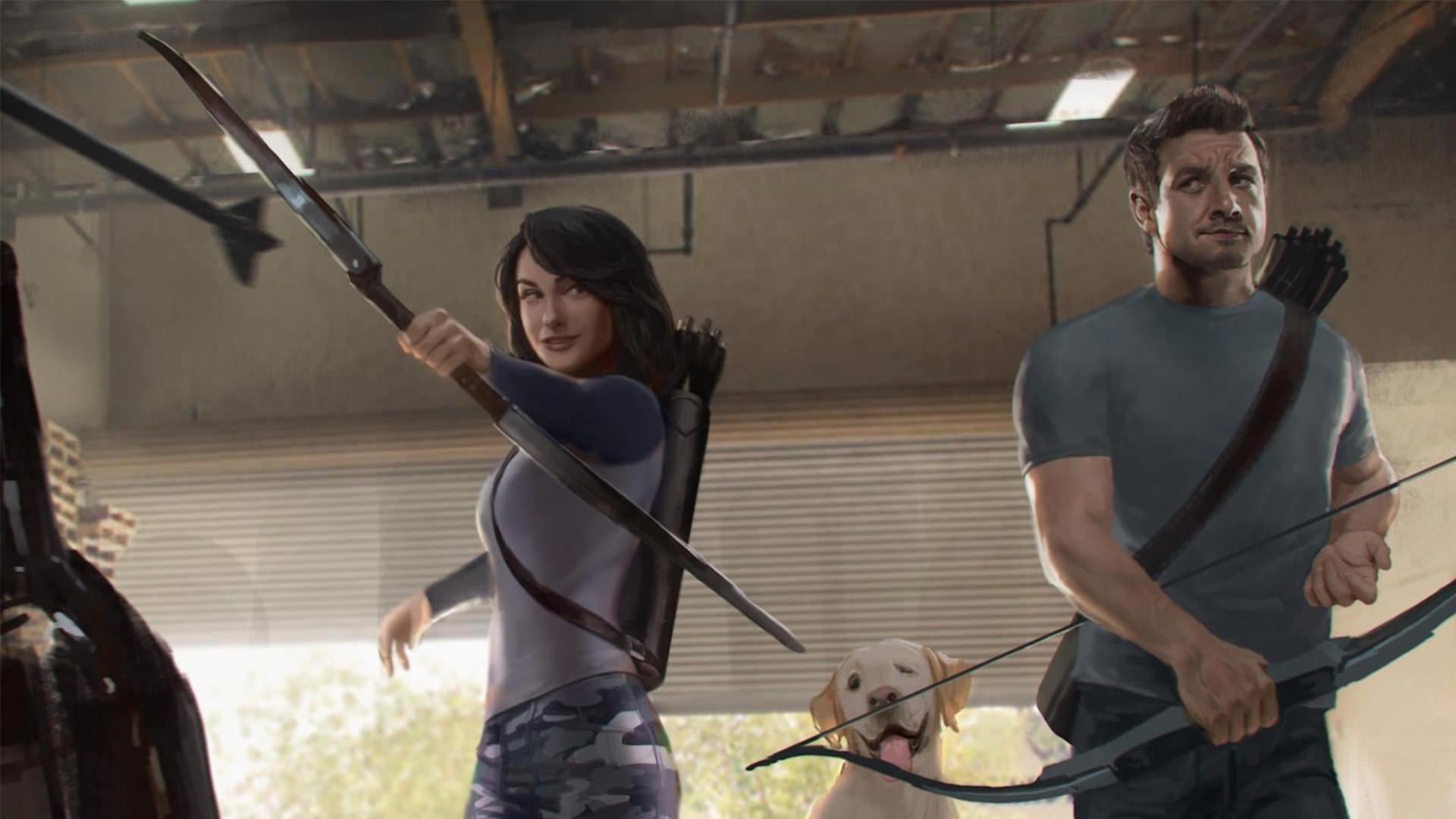 تصاویر جدید از پشت صحنه سریال Hawkeye هیلی استاینفلد را در لباس کمیک کیت بیشاپ نشان می‌دهد