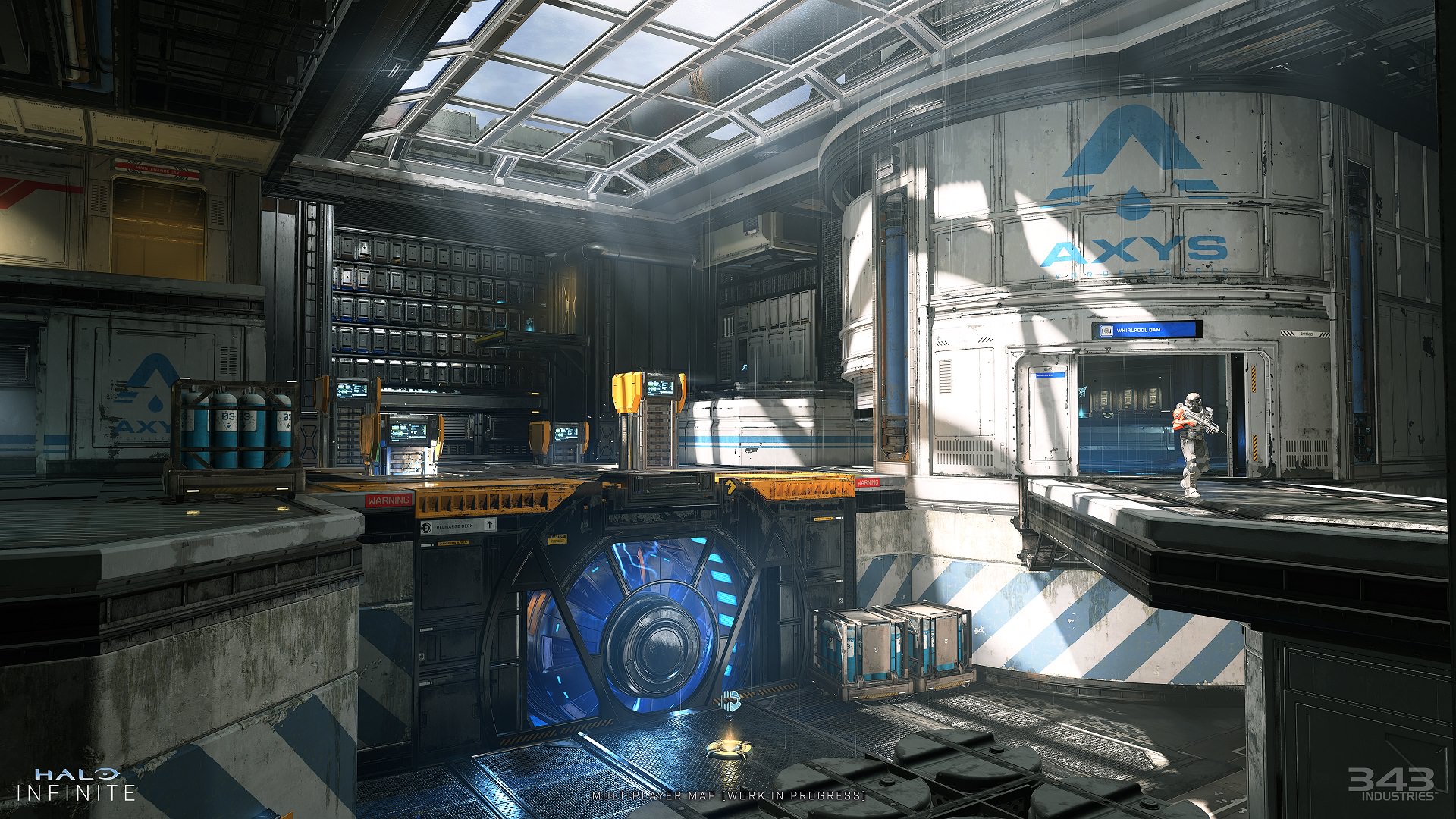تصویری از محیط بازی Halo Infinite