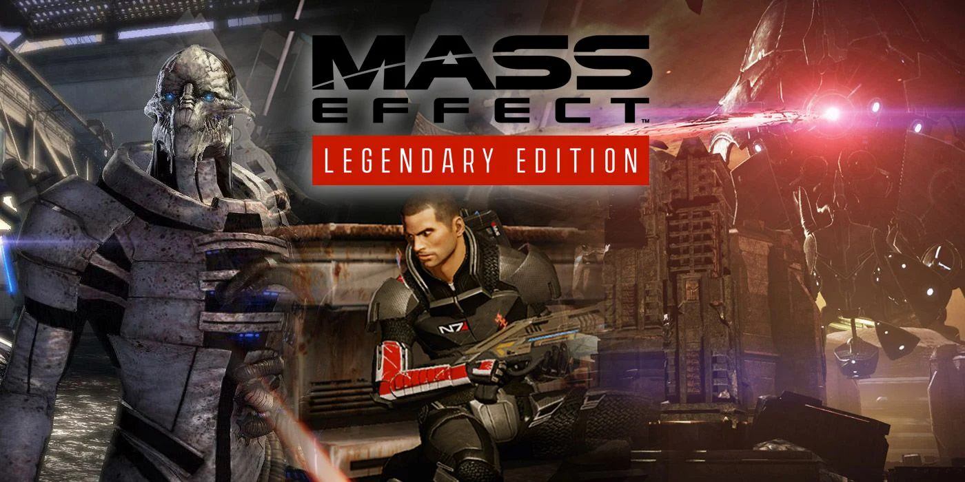 پوستر سه گانه ریمستر Mass Effect Legendary Edition