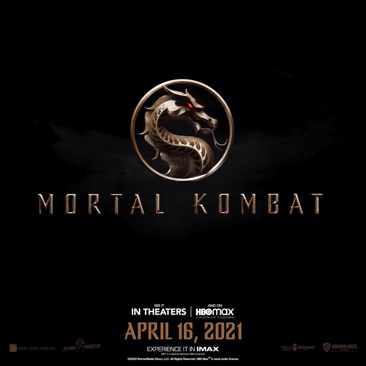 اولین پوستر فیلم Mortal Kombat با نقش بستن لوگو این فیلم اکشن