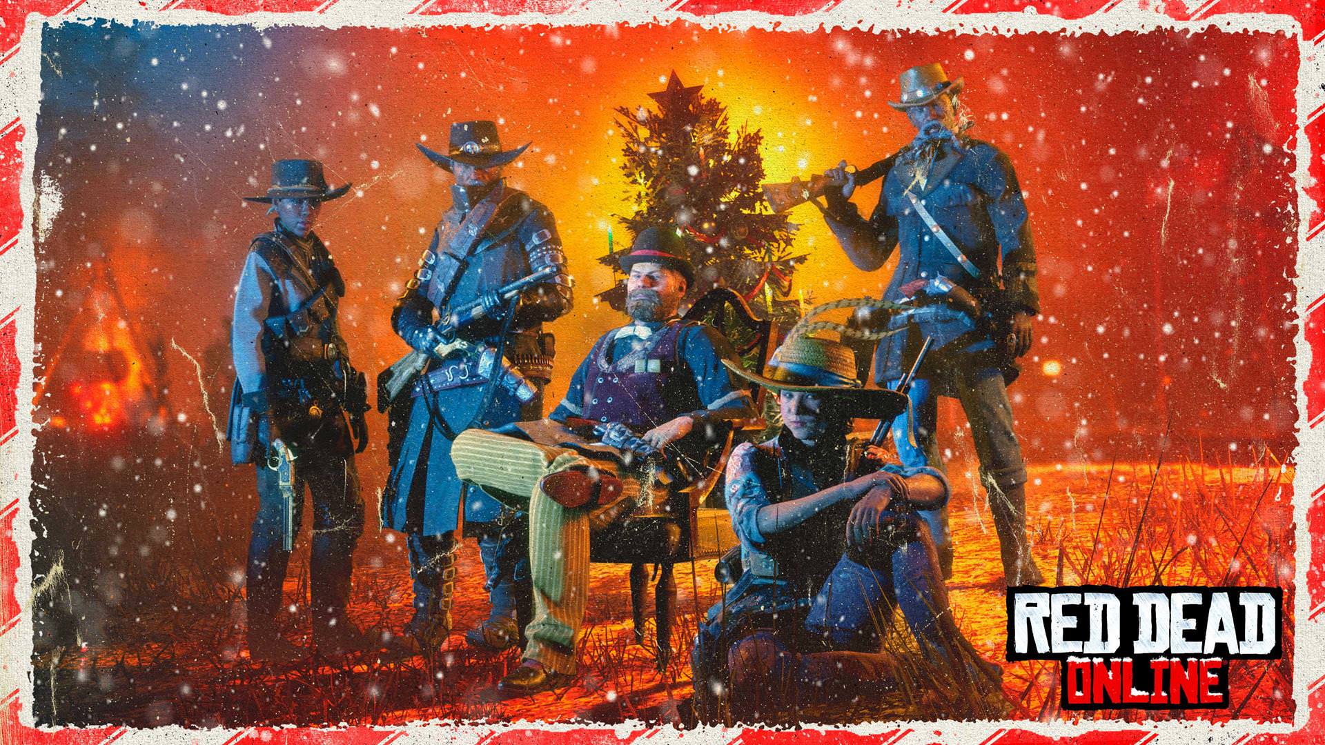 طرح ویژه راک استار برای بازی Red Dead Online در کریسمس