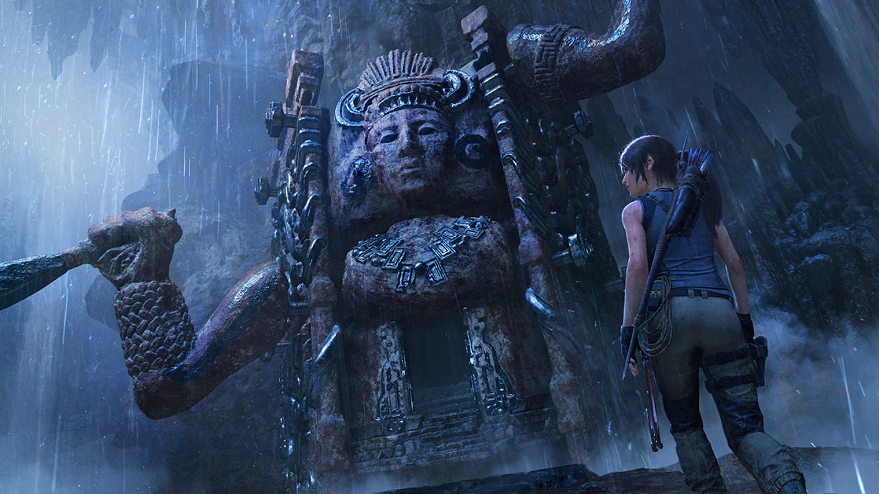 نمایی از بازی  Shadow of the Tomb Raider