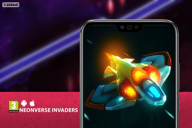 معرفی بازی موبایل Neonverse Invaders Shoot Em Up؛ یک حس قدیمی