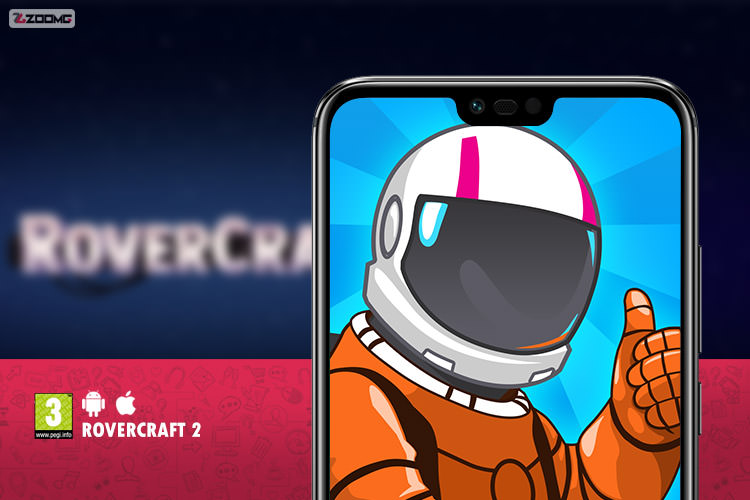معرفی بازی موبایل Rovercraft 2؛ مسابقه در فضا