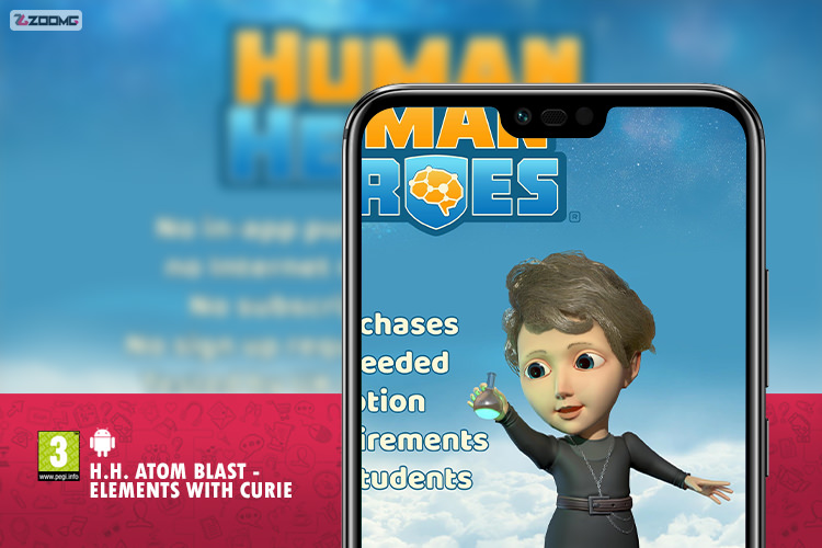 معرفی بازی موبایل Human Heroes Atom Blast؛ اتم‌ های جدول تناوبی را کشف کن