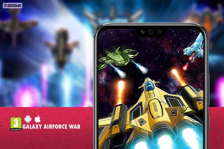 معرفی بازی موبایل Galaxy Airforce War؛ نبرد در فضا