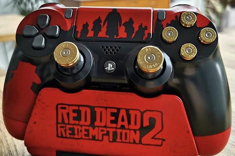 کنترلر پلی استیشن 4 با طرح Red Dead Redemption 2 با طراحی فوق‌العاده‌ای معرفی شد