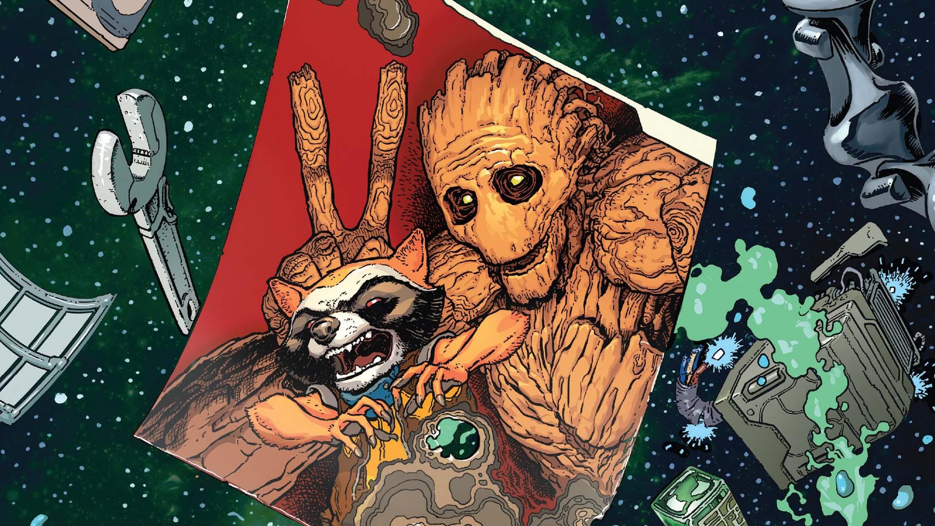 گروت - مارول کامیکس - نگهبانان کهکشان - groot - gaurdians of the galaxy - marvel comics