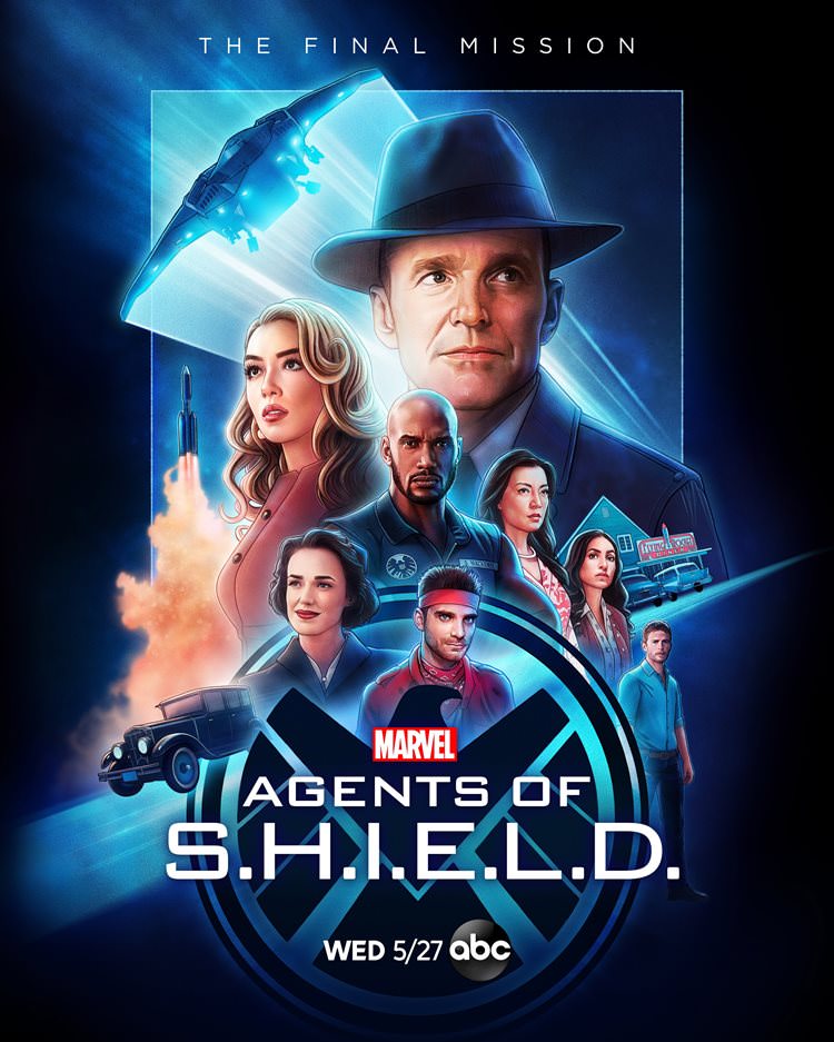 پوستر فصل هفتم سریال Agents of SHIELD
