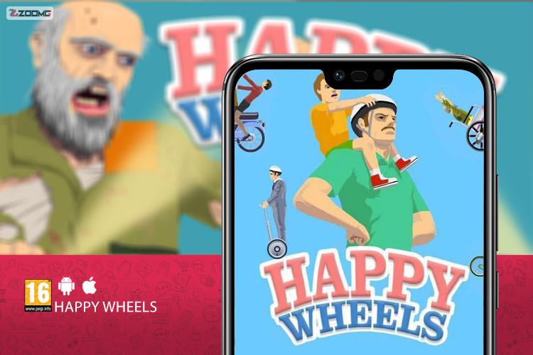 معرفی بازی موبایل Happy Wheels؛ چرخ های مرگبار