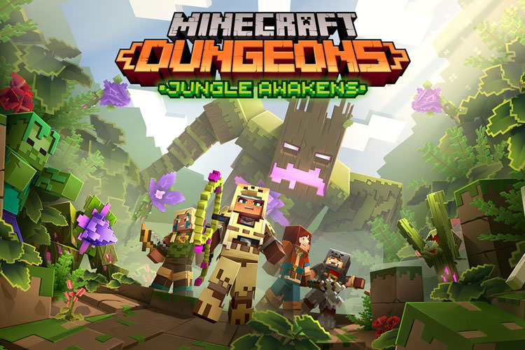بسته الحاقی Jungle Awakens بازی Minecraft Dungeons در تابستان 2020 عرضه می‌شود