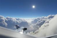 تصاویر جدید Microsoft Flight Simulator آسمان زیبای بازی را نشان می‌دهند