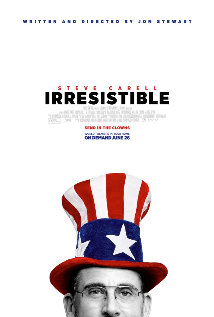 پوستر فیلم Irresistible با بازی استیو کارل