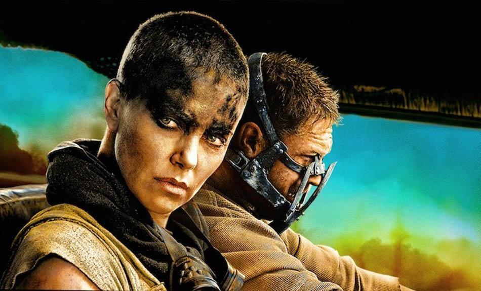 تام هاردی و شارلیز ترومن در فیلم Mad Max: Fury Road از مجموعه سینمایی Mad Max
