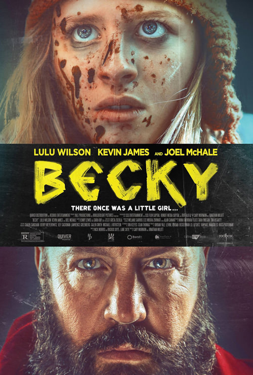 رویارویی بکی و دومینیگ در پوستر فیلم becky