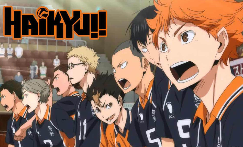 شویو هیناتا و تیم اعضای تیو والیبال در انیمه‌ی Haikyuu!!: To the Top