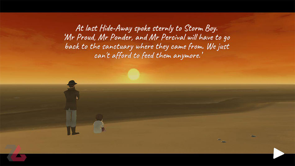 نمایی از بازی Storm Boy