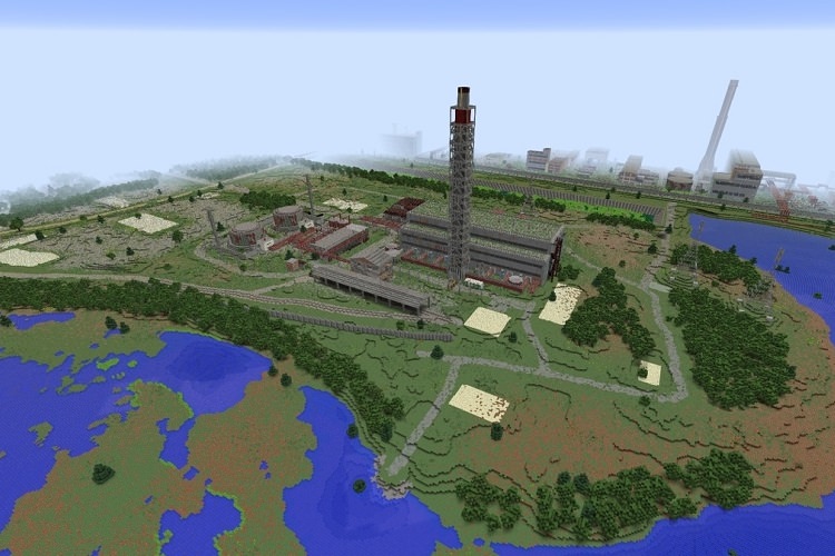 یکی از بازیکنان Minecraft دو سال را صرف طراحی منطقه چرنوبیل در این بازی کرده است