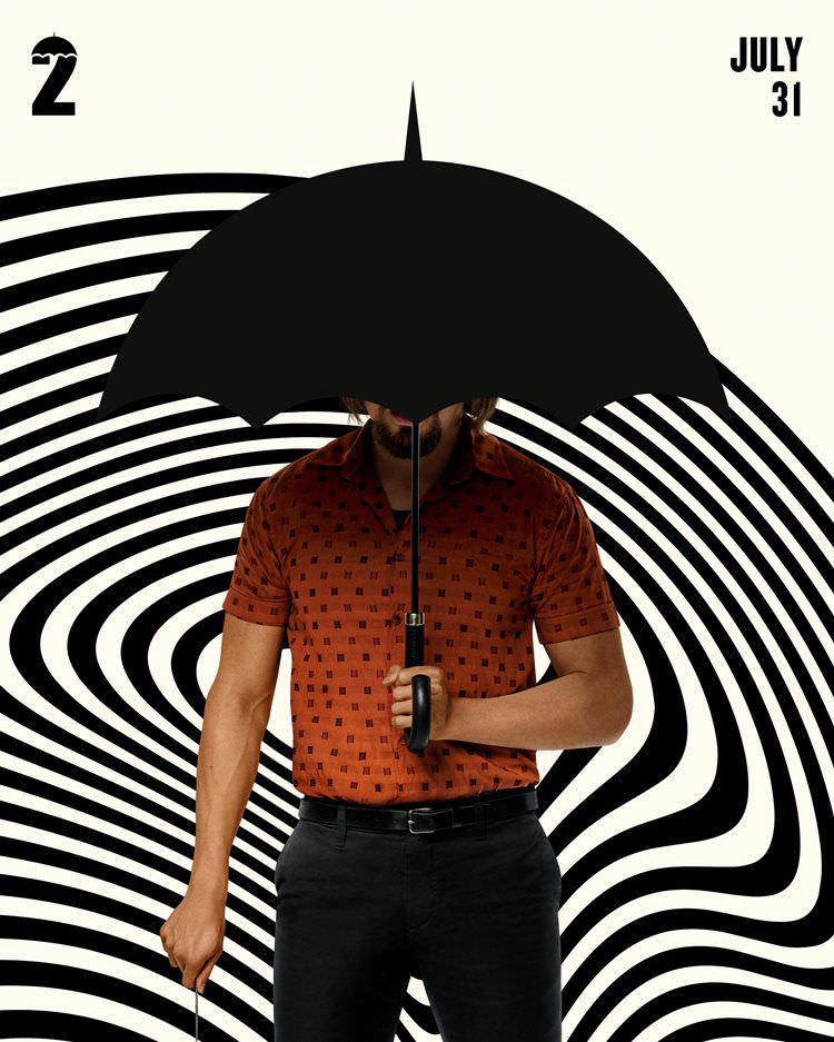 پوستر فصل دوم سریال The Umbrella Academy