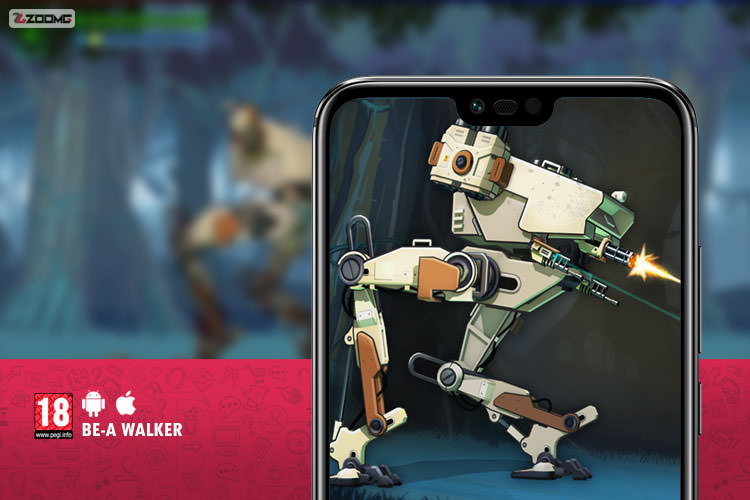 معرفی بازی موبایل BE-A Walker؛ ربات هوشمند