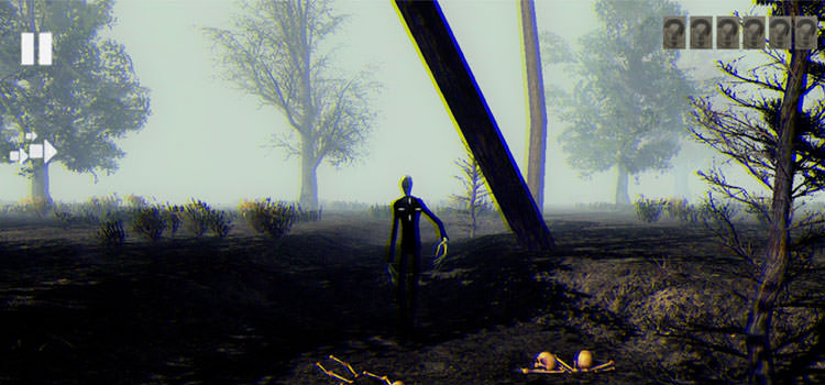 Slender Man Dark Forest