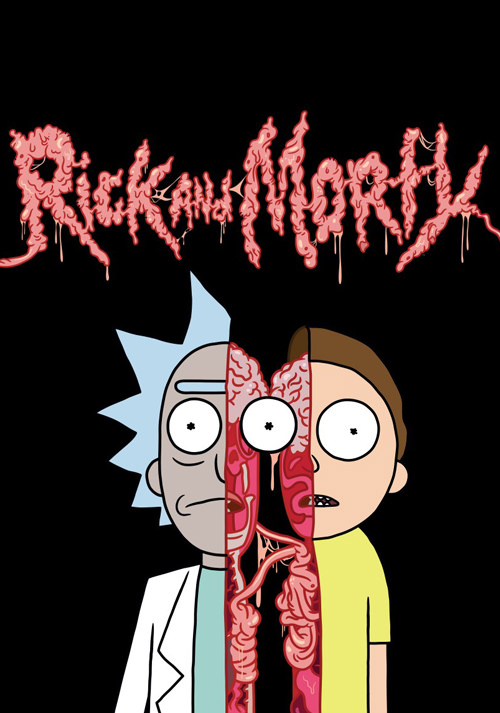 پوستر فصل چهارم سریال rick and morty
