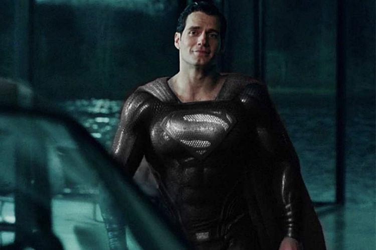 اولین ویدیو از لباس سیاه سوپرمن در نسخه Snyder Cut فیلم Justice League منتشر شد