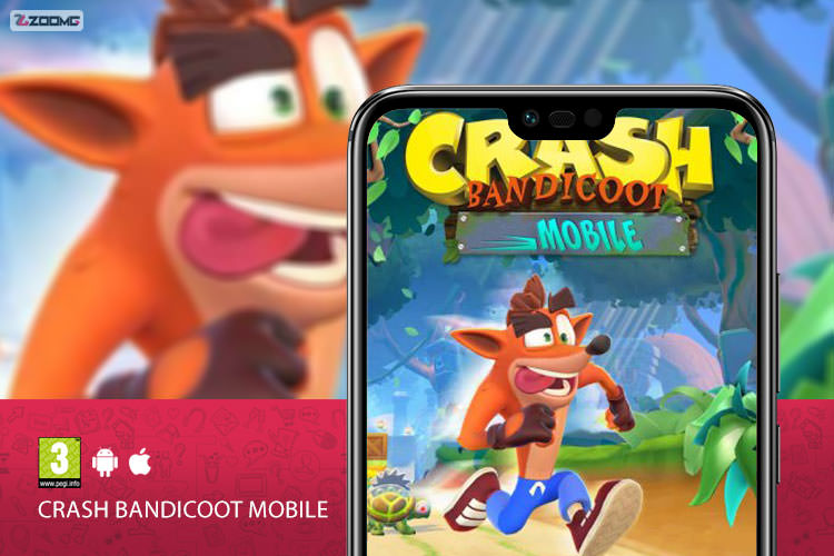 معرفی بازی موبایل Crash Bandicoot Mobile؛ کرش دوست‌داشتنی در موبایل