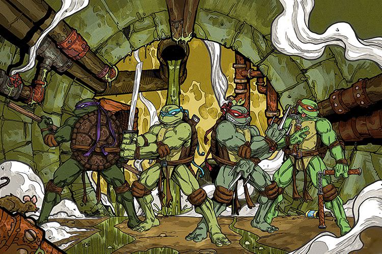 انیمیشن سینمایی Teenage Mutant Ninja Turtles توسط سث روگن در دست ساخت است