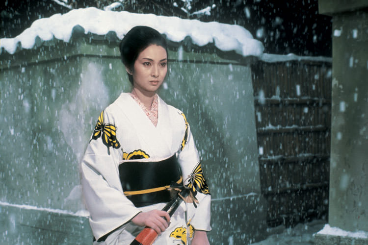 زن ژاپنی در میان برف و سرما فیلم Lady Snowblood