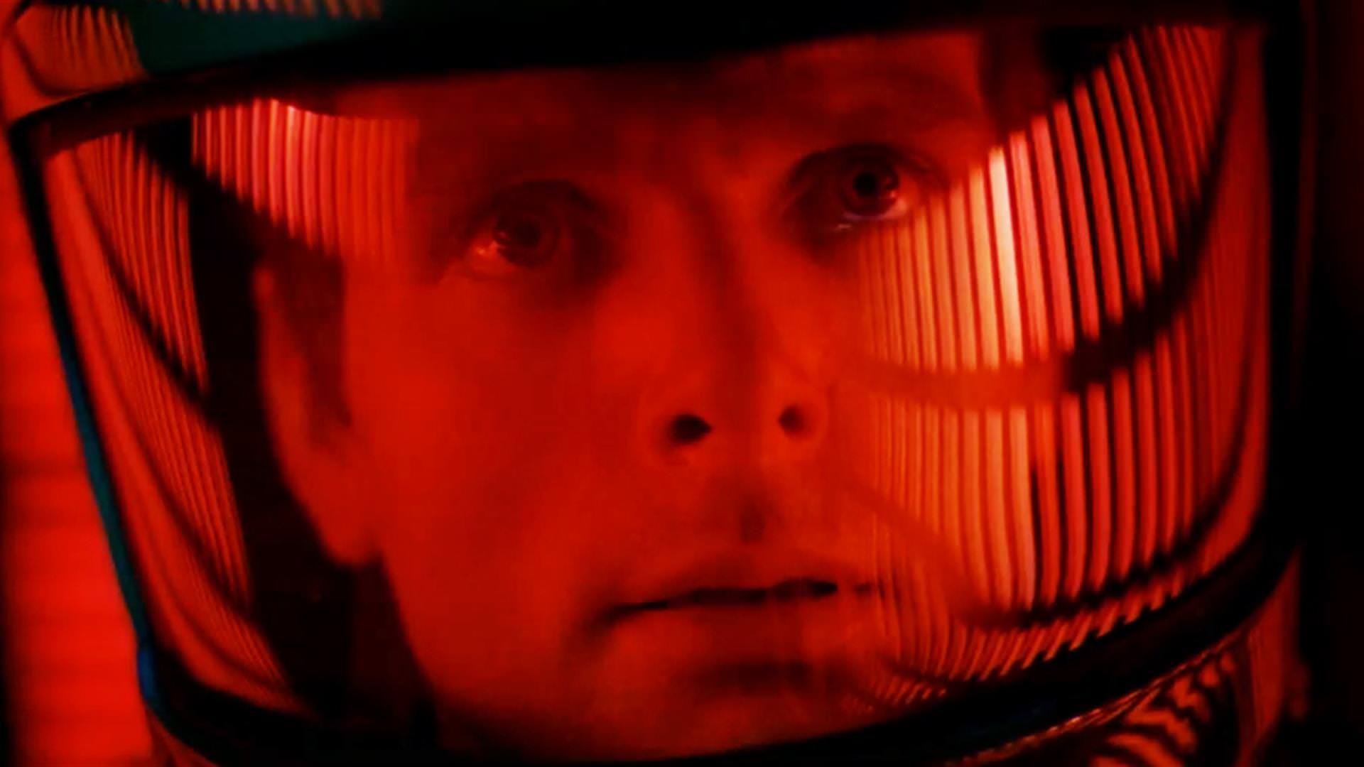 صورت فضانورد در فیلم ۲۰۰۱ ادیسه فضایی