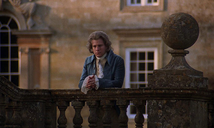 رایان اونیل نمای بیرونی Barry Lyndon‌ استنلی کوبریک