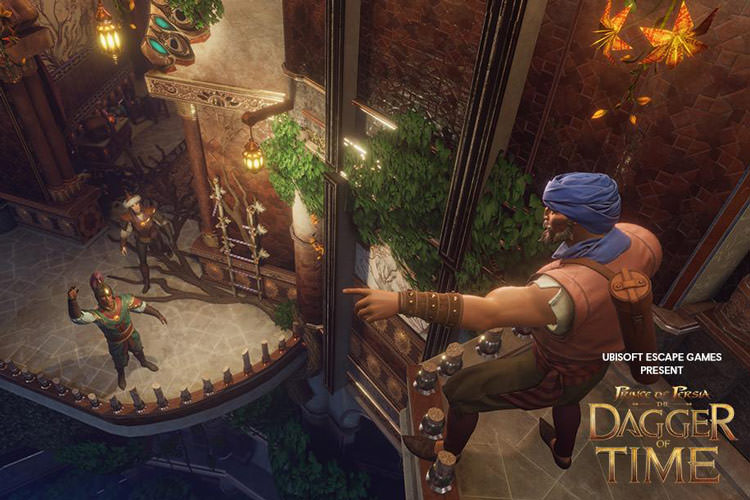 تصاویری از بازی واقعیت مجازی اتاق فرار Prince of Persia: The Dagger of Time منتشر شدند
