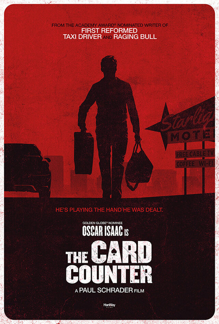 اولین پوستر فیلم The Card Counter با نقش‌آفرینی اسکار آیزاک 