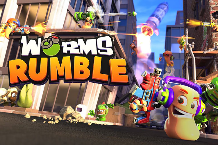 بازی بتل رویال Worms Rumble با انتشار تریلری معرفی شد