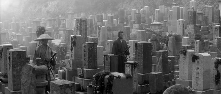 سکانس مبارزه در قبرستان فیلم هاراکیری