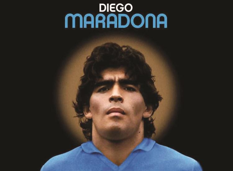تصویری از دیگو آرماندو مارادونا بر روی پوستر مستند دیگو مارادونا