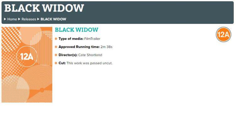 اطلاعات تریلر جدید فیلم Black Widow